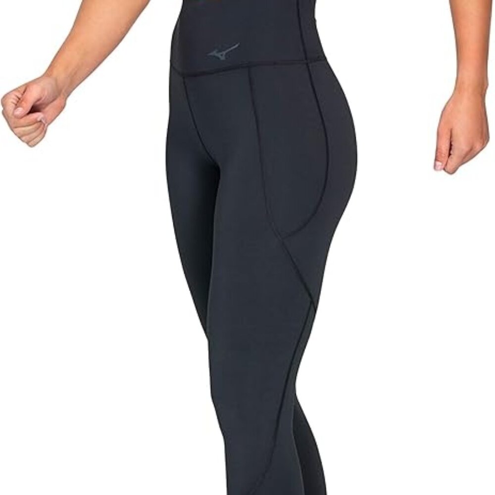 Mizuno Performance Compression High Waist Leggings with thigh pockets